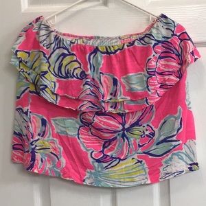 Lilly Pulitzer Wiley Tube Top Large